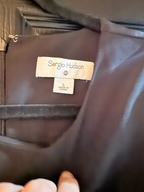 Sergio Hudson Women's Midi Dress in Black